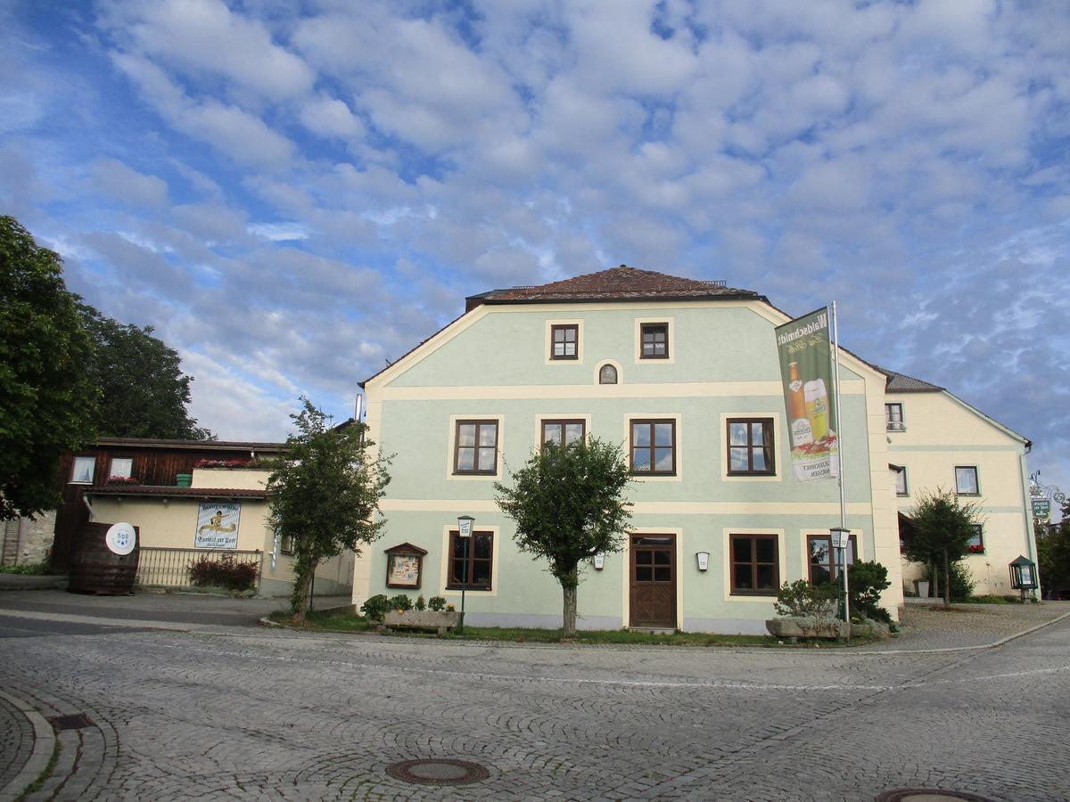 Brauereigasthof Zur Post Eschlkam Bagian luar foto